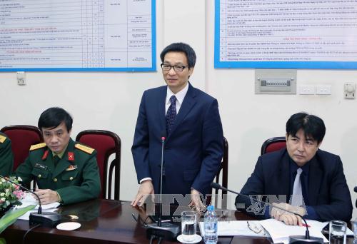 Ву Дык Дам провёл рабочую встречу с коллективом газеты «Куандой Нянзан»